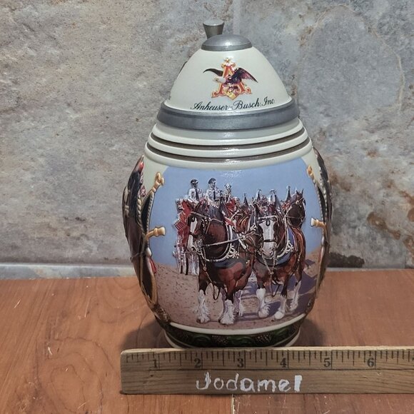 Anheuser Busch Stein 2001 Living the Legacy CB17 - Picture 11 of 17